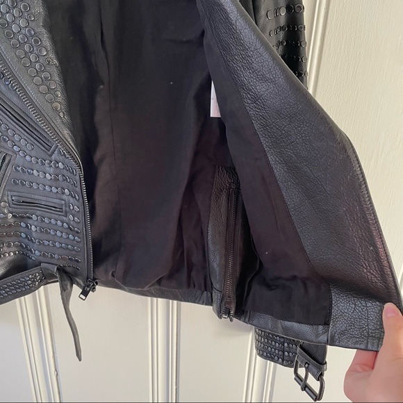 ALC Blake Leather Studded Motorcycle Jacket
